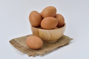 bowl of eggs